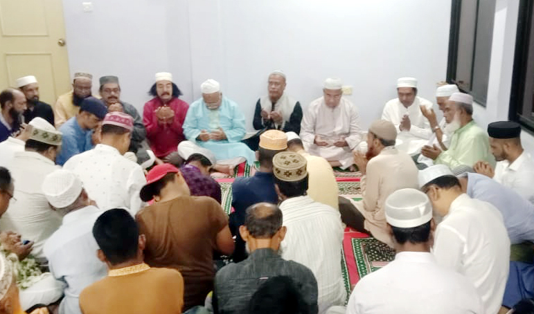 সাবেক মেয়র কামরানের পরিবারের উদ্যোগে দোয়া ও আলোচনা সভা অনুষ্ঠিত
